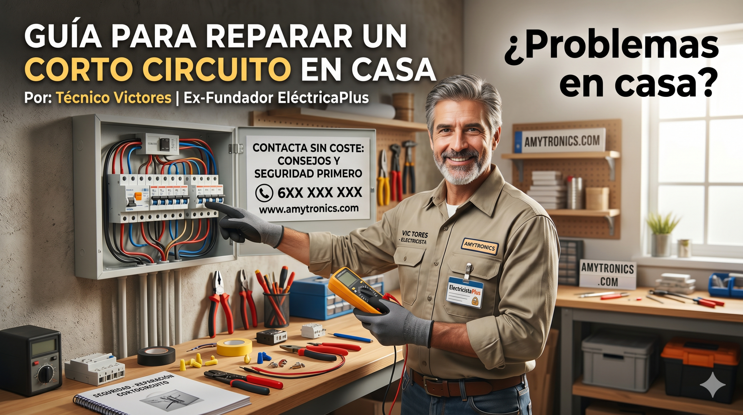 Guía para reparar un corto circuito en casa
