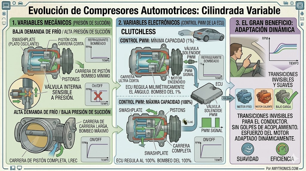 compresores de cilindrada variable
